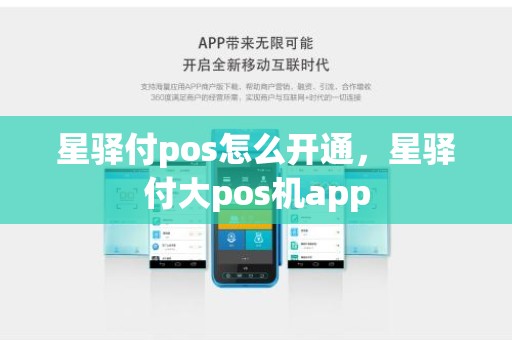 星驿付pos怎么开通，星驿付大pos机app