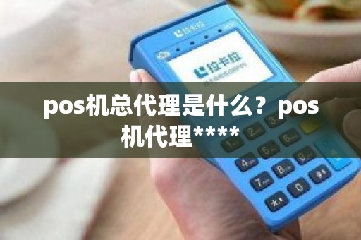 pos机总代理是什么？pos机代理****