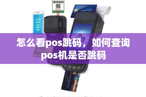 怎么看pos跳码，如何查询pos机是否跳码