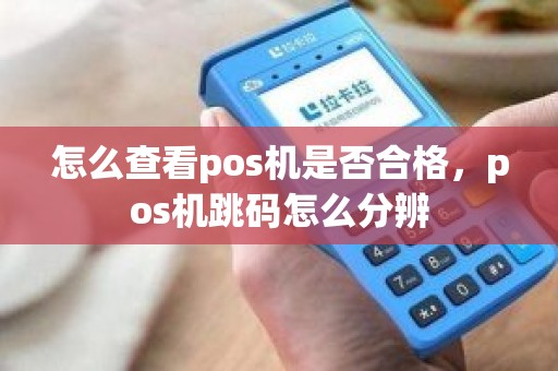 怎么查看pos机是否合格，pos机跳码怎么分辨