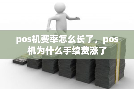 pos机费率怎么长了，pos机为什么手续费涨了