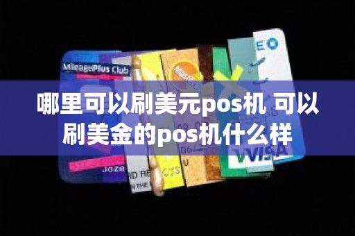 哪里可以刷美元pos机 可以刷美金的pos机什么样