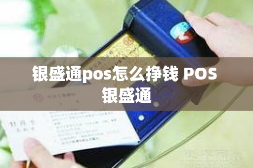 银盛通pos怎么挣钱 POS 银盛通