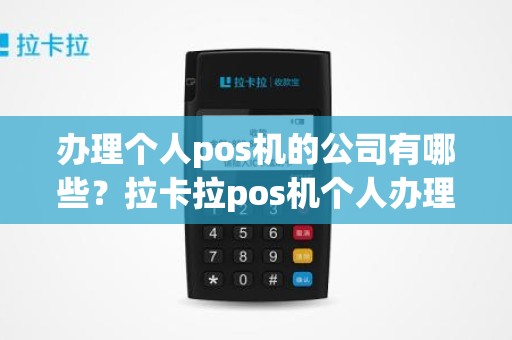 办理个人pos机的公司有哪些？拉卡拉pos机个人办理