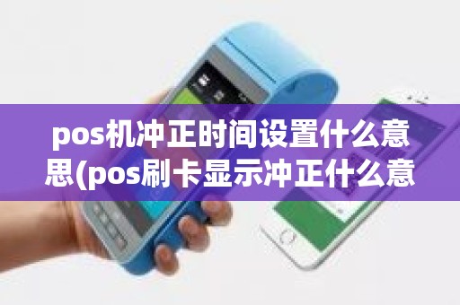 pos机冲正时间设置什么意思(pos刷卡显示冲正什么意思)