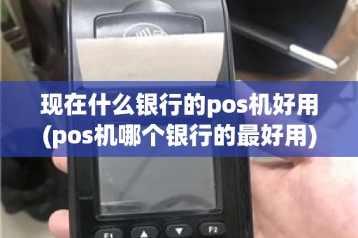 现在什么银行的pos机好用(pos机哪个银行的最好用)