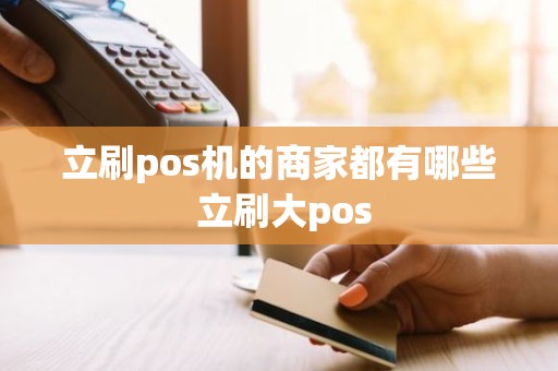 立刷pos机的商家都有哪些 立刷大pos