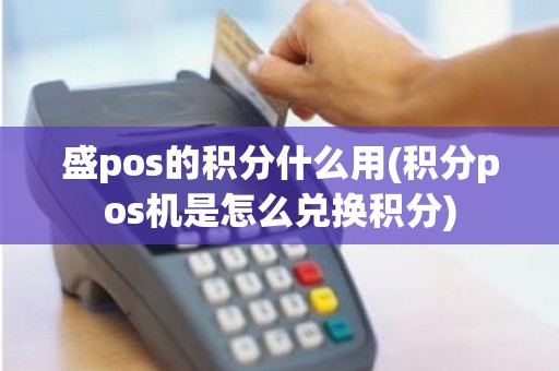 盛pos的积分什么用(积分pos机是怎么兑换积分)