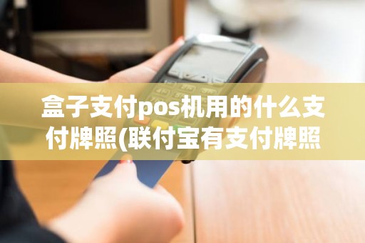盒子支付pos机用的什么支付牌照(联付宝有支付牌照吗)