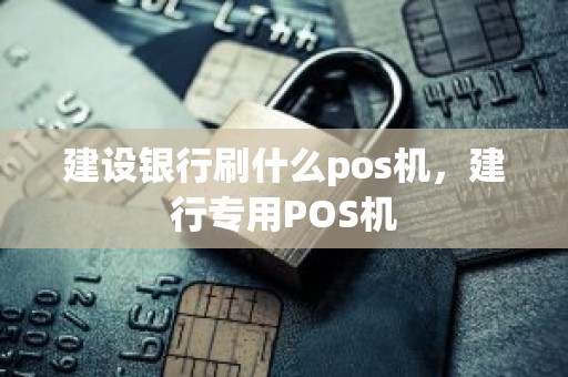 建设银行刷什么pos机，建行专用POS机