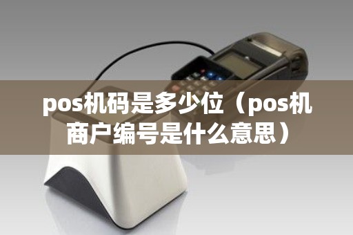 pos机码是多少位(pos机商户编号是什么意思) pos机码是多少位(pos机商户编号是什么意思)