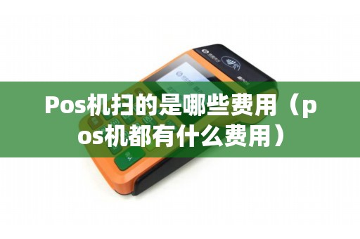 Pos机扫的是哪些费用（pos机都有什么费用）