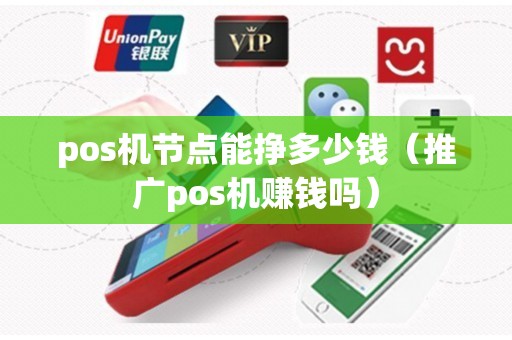 pos机节点能挣多少钱（推广pos机赚钱吗）