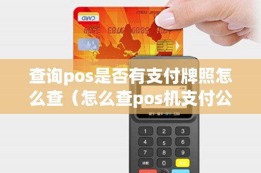 查询pos是否有支付牌照怎么查（怎么查pos机支付公司）