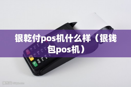 银乾付pos机什么样（银钱包pos机）