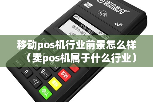 移动pos机行业前景怎么样（卖pos机属于什么行业）