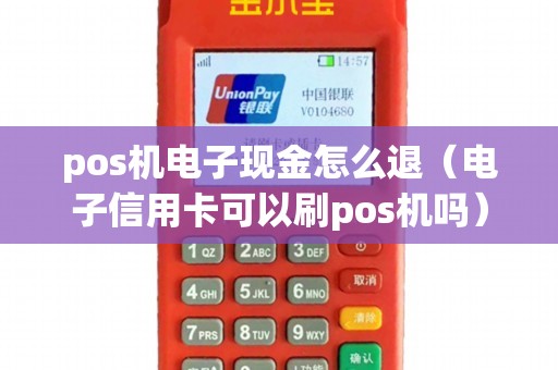 pos机电子现金怎么退（电子信用卡可以刷pos机吗）