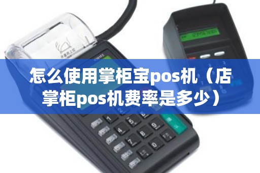怎么使用掌柜宝pos机（店掌柜pos机费率是多少）