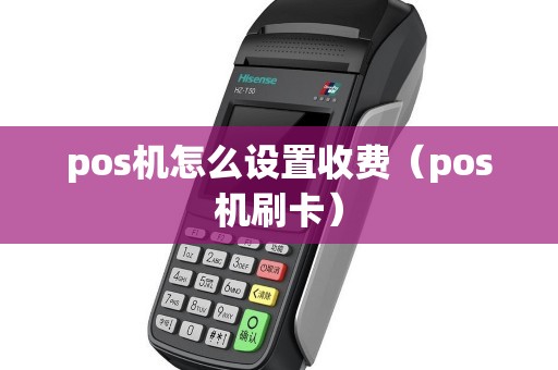pos机怎么设置收费（pos机刷卡）