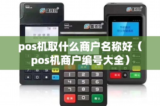 pos机取什么商户名称好（pos机商户编号大全）