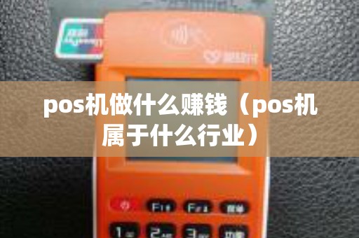 pos机做什么赚钱（pos机属于什么行业）