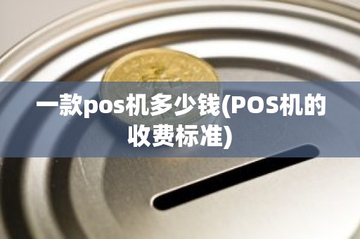 一款pos机多少钱(POS机的收费标准)