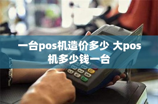 一台pos机造价多少 大pos机多少钱一台