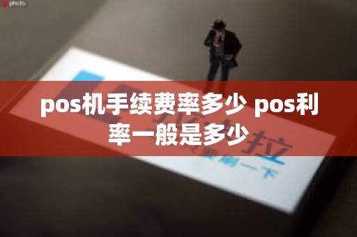 pos机手续费率多少 pos利率一般是多少
