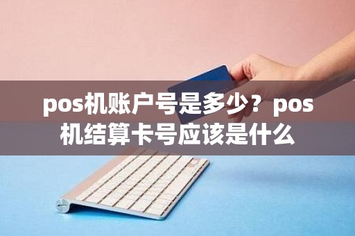 pos机账户号是多少？pos机结算卡号应该是什么