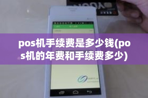 pos机手续费是多少钱(pos机的年费和手续费多少)