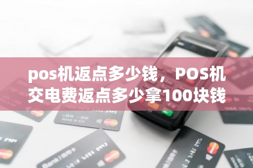 pos机返点多少钱，POS机交电费返点多少拿100块钱为例
