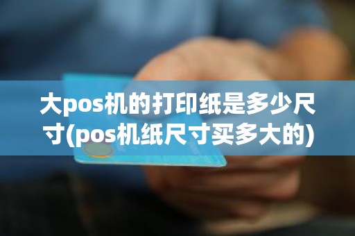 大pos机的打印纸是多少尺寸(pos机纸尺寸买多大的)