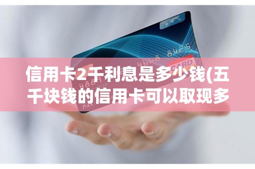 信用卡2千利息是多少钱(五千块钱的信用卡可以取现多钱)
