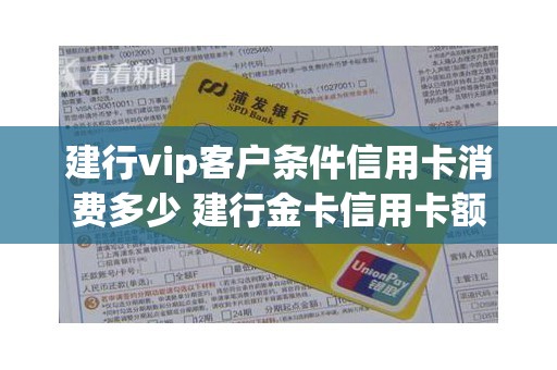 建行vip客户条件信用卡消费多少 建行金卡信用卡额度是多少