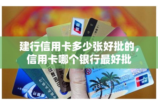 建行信用卡多少张好批的，信用卡哪个银行最好批