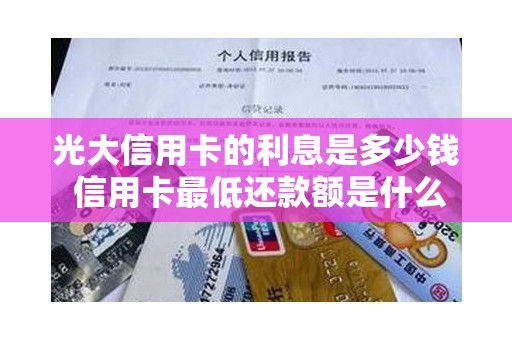 光大信用卡的利息是多少钱 信用卡最低还款额是什么意思