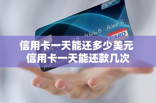 信用卡一天能还多少美元 信用卡一天能还款几次