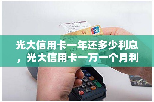 光大信用卡一年还多少利息，光大信用卡一万一个月利息多少