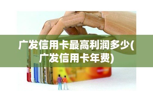 广发信用卡最高利润多少(广发信用卡年费)