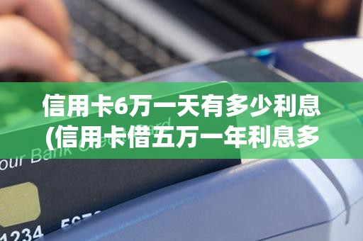 信用卡6万一天有多少利息(信用卡借五万一年利息多少)
