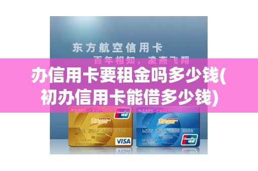 办信用卡要租金吗多少钱(初办信用卡能借多少钱)