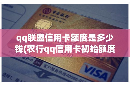qq联盟信用卡额度是多少钱(农行qq信用卡初始额度) qq联盟信用卡额度是多少钱(农行qq信用卡初始额度)