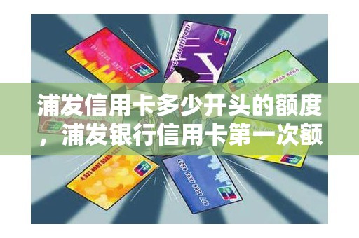 浦发信用卡多少开头的额度，浦发银行信用卡第一次额度一般多少