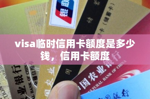visa临时信用卡额度是多少钱，信用卡额度