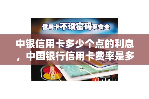 中银信用卡多少个点的利息，中国银行信用卡费率是多少