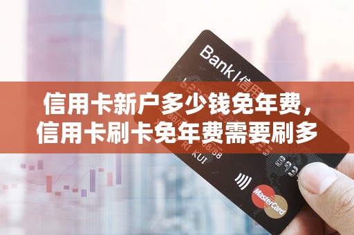 信用卡新户多少钱免年费，信用卡刷卡免年费需要刷多少钱