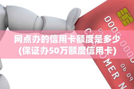 网点办的信用卡额度是多少(保证办50万额度信用卡)