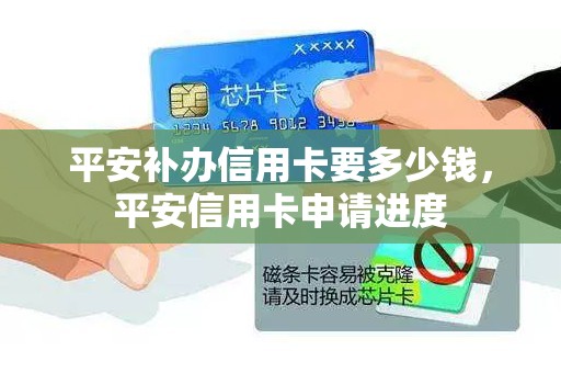 平安补办信用卡要多少钱，平安信用卡申请进度