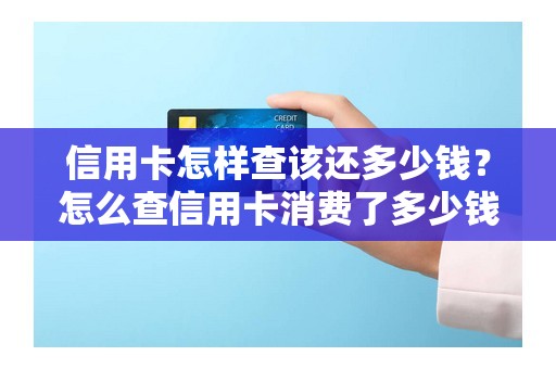 信用卡怎样查该还多少钱？怎么查信用卡消费了多少钱