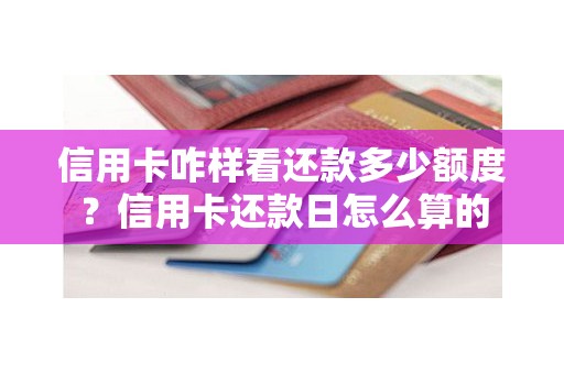 信用卡咋样看还款多少额度？信用卡还款日怎么算的